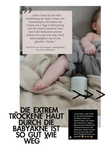 Bio Babycreme 50ml  – Organic Baby Cream - Regeneration & extrem trockene Haut
